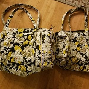 Vera Bradley overnight duffle bags set
